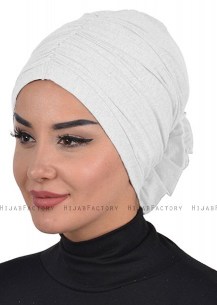 Kerstin - Creme Bomuld Turban - Ayse Turban