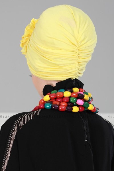Kerstin - Gul Bomuld Turban - Ayse Turban