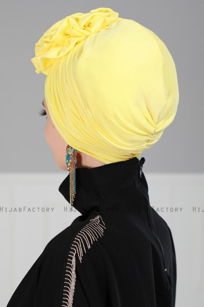 Kerstin - Gul Bomuld Turban - Ayse Turban