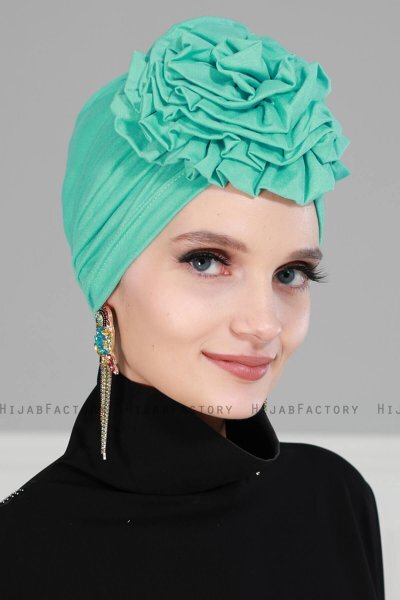 Kerstin - Turkis Bomuld Turban - Ayse Turban