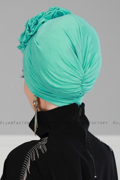 Kerstin - Turkis Bomuld Turban - Ayse Turban