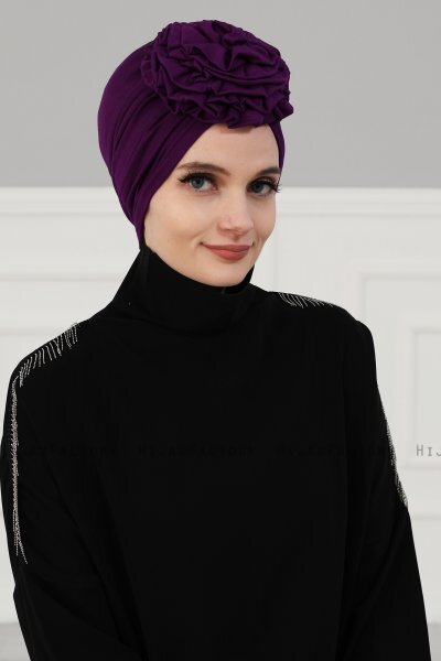 Kerstin - Lilla Bomuld Turban - Ayse Turban