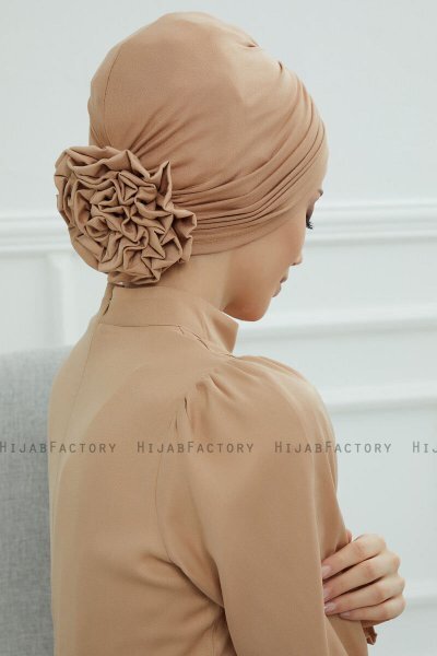 Kerstin - Sand Bomuld Turban