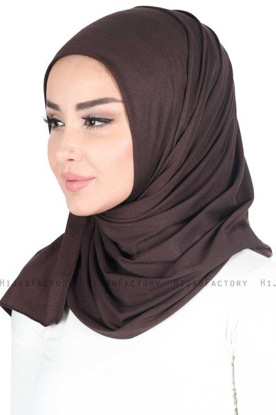 Sigrid - Brun Bumuld Hijab - Ayse Turban
