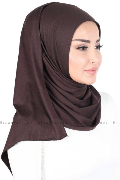 Sigrid - Brun Bumuld Hijab - Ayse Turban