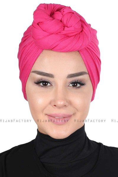 Sigrid - Fuchsia Bumuld Hijab - Ayse Turban