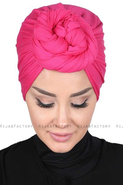 Sigrid - Fuchsia Bumuld Hijab - Ayse Turban