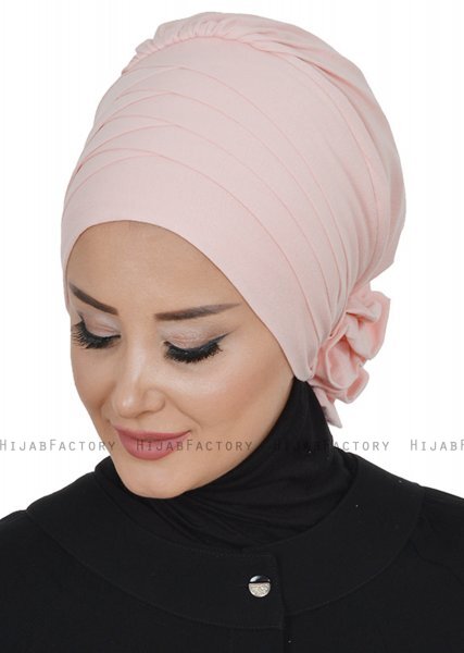 Monica - Gammelrosa Bomuld Turban - Ayse Turban