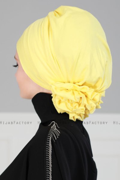 Monica - Gul Bomuld Turban - Ayse Turban