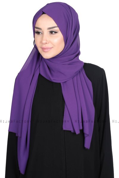 Joline - Lilla Premium Chiffon Hijab