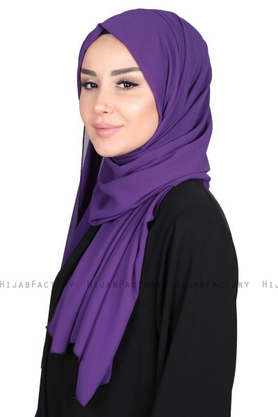 Joline - Lilla Premium Chiffon Hijab