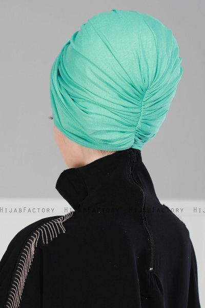 Fiona - Turkis Bomuld Turban - Ayse Turban