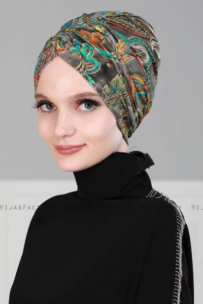Fiona - Karnaval Bomuld Turban