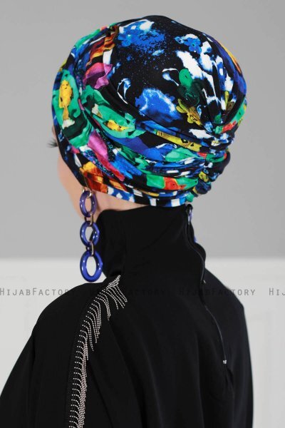 Fiona - Galaxy Bomuld Turban