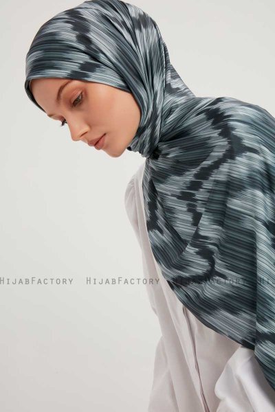 Tansu - Smoked Mønstret Hijab