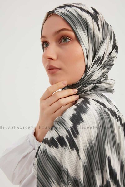 Tansu - Anthracite Mønstret Hijab