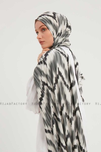 Tansu - Anthracite Mønstret Hijab