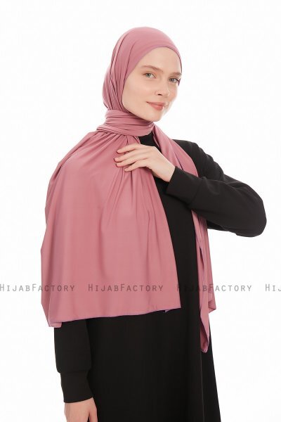Farah - Soft Pink Jersey Hijab