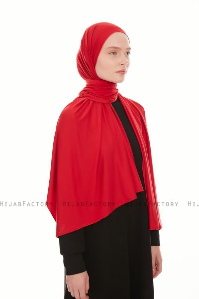 Farah - Bordeaux Jersey Hijab