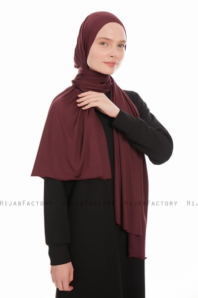 Farah - Blomme Jersey Hijab