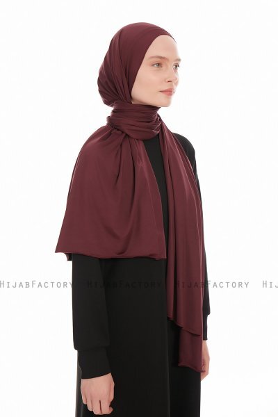 Farah - Blomme Jersey Hijab