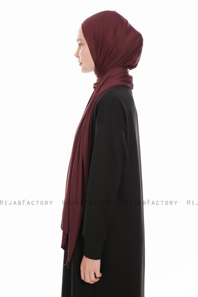 Farah - Blomme Jersey Hijab