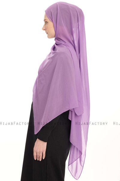 Chiffon Hijab - Lys Lilla