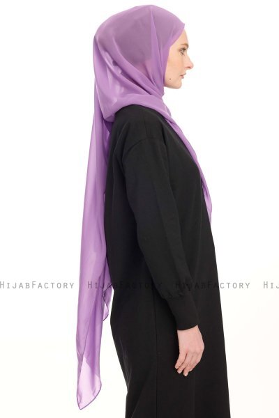 Chiffon Hijab - Lys Lilla