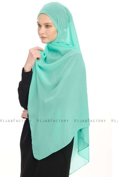 Chiffon Hijab - Mint