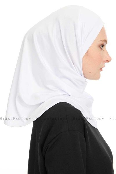 Yazmin - Hvid Amira Hijab Ready To Wear