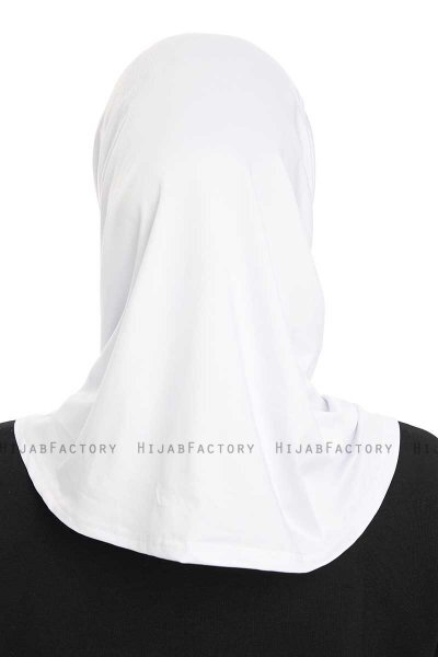 Yazmin - Hvid Amira Hijab Ready To Wear