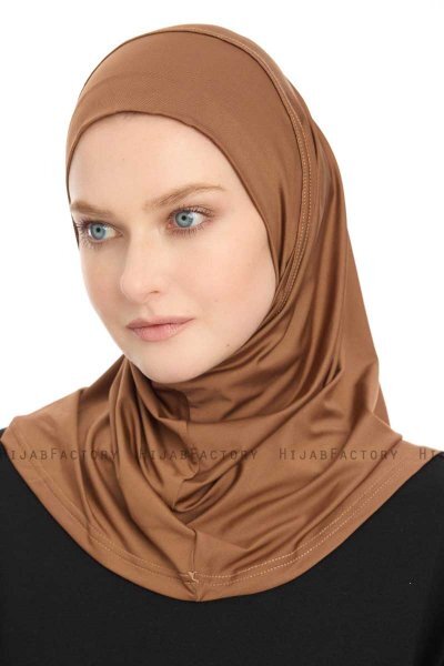 Yazmin - Brun Amira Hijab Ready To Wear