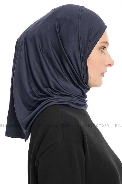 Yazmin - Marine Blå Amira Hijab Ready To Wear