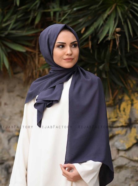 Alida - Anthracite Bomuld Hijab - Mirach
