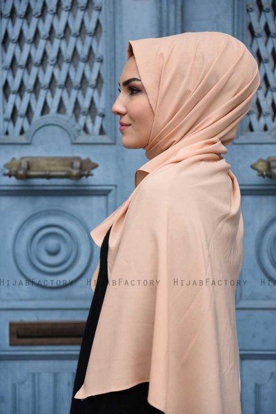 Alida - Beige Bomuld Hijab - Mirach