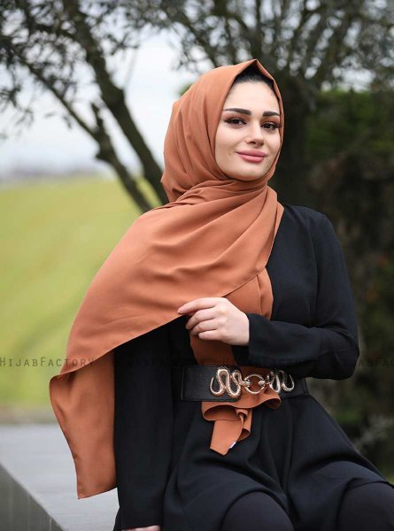 Alida - Kanel Bomuld Hijab - Mirach