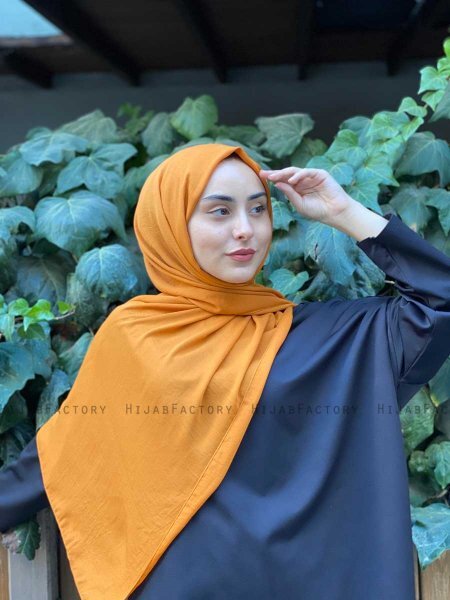 Alvina - Sennepsgul Jazz Hijab - Mirach