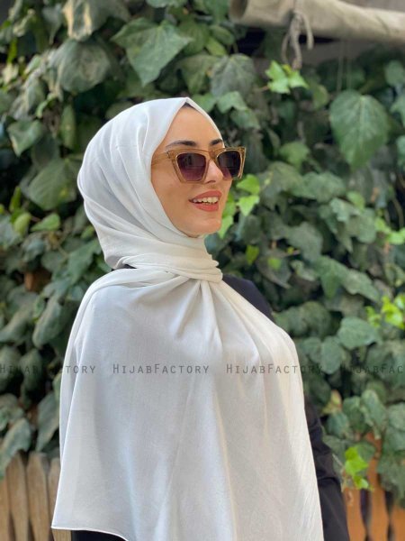 Alvina - Hvid Jazz Hijab - Mirach