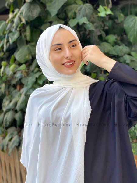Alvina - Hvid Jazz Hijab - Mirach