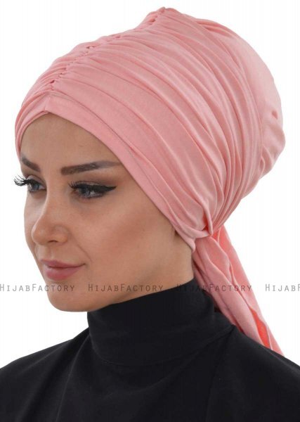 Amy - Gammelrosa Bomuld Turban - Ayse Turban