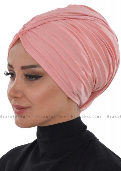 Amy - Gammelrosa Bomuld Turban - Ayse Turban