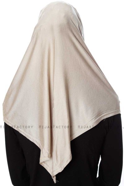 Ava - Lys Taupe One-Piece Al Amira Hijab - Ecardin