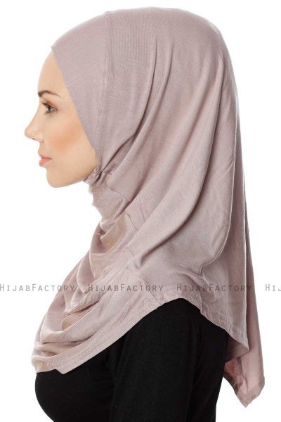 Ava - Stengrå One-Piece Al Amira Hijab - Ecardin