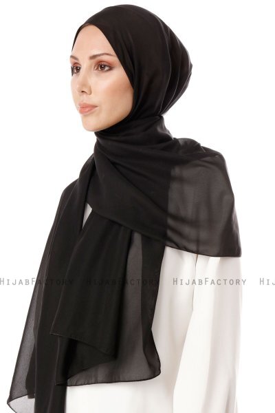 Ayla - Sort Chiffon Hijab