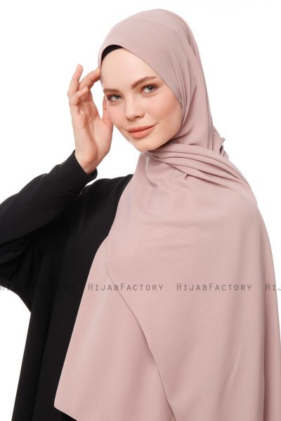 Aylin - Gammelrosa Medine Silk Hijab - Gülsoy