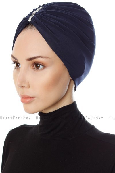 Aynur - Marine Blå Turban