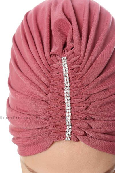 Aynur - Mørkrosa Turban