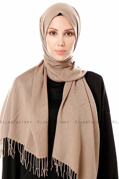 Aysel - Lysebrun Pashmina Hijab - Gülsoy