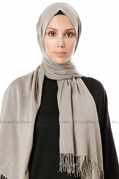 Aysel - Lysegrøn Pashmina Hijab - Gülsoy