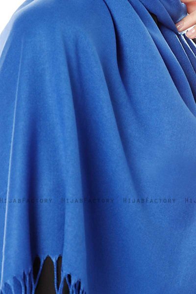 Aysel - Mørkeblå Pashmina Hijab - Gülsoy